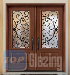 Security glass doors N1